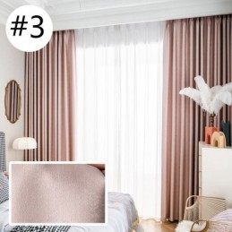 Moderna Enfärgade Gardiner Måttbeställda Mörkläggningsgardiner För Vardagsrum