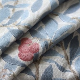 Mörkläggande Gardiner I Blommönster I Amerikansk Landsbygdsstil