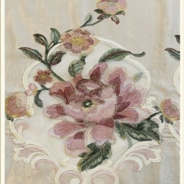Hem Gardin Måttbeställd Gardin Europeisk Stil Blommig Broderi