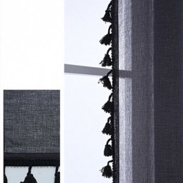 Transparenta Tyllgardiner Moderna, Transparenta Voilegardiner Måttbeställda Gardiner För Vardagsrum/Sovrum