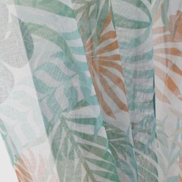 Lövtryckt Gardin Måttbeställd Gardin Tyll Transparent För Vardagsrum/Sovrum